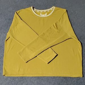 MWL madewell Mustard Long Sleeve Sweater Size XL Men Or Women